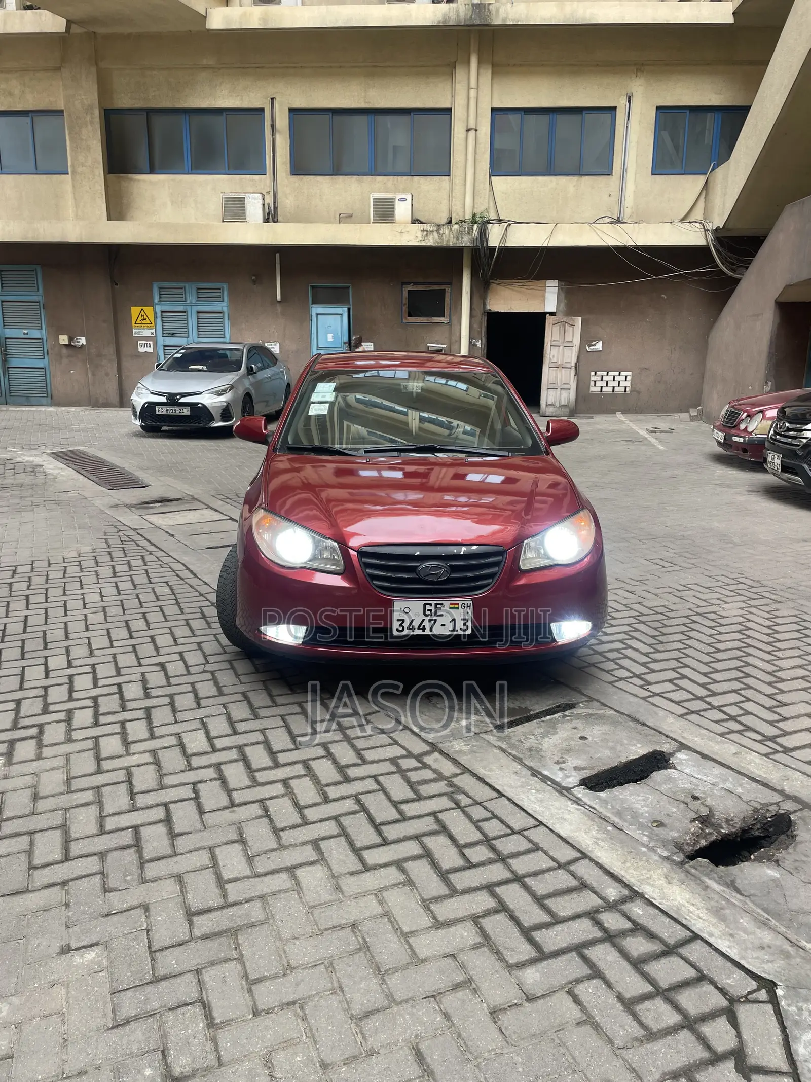 Hyundai Elantra 2.0 2009 Burgundy