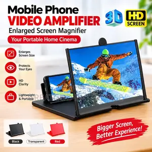12-Inch 3D HD Mobile Phone Screen Magnifier