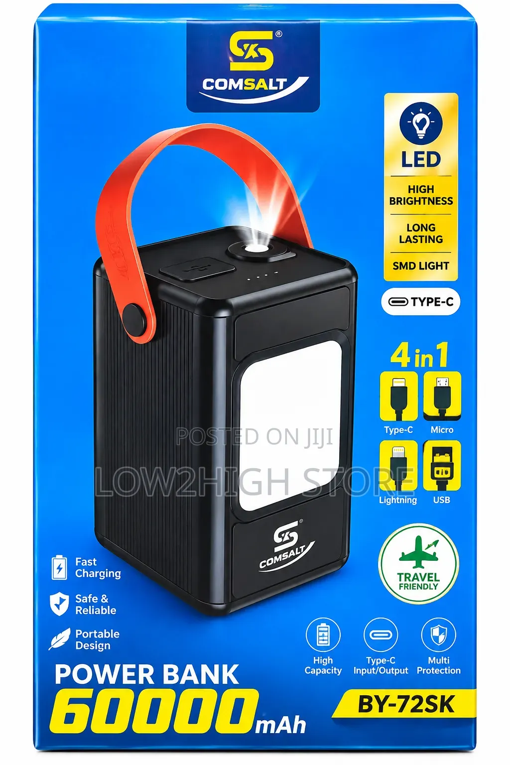 Comsalt BY-72SK 60,000mAh Power Bank