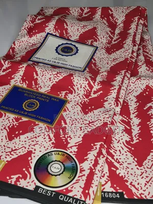 Brightly Coloured Small African Print