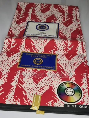 Brightly Coloured Small African Print