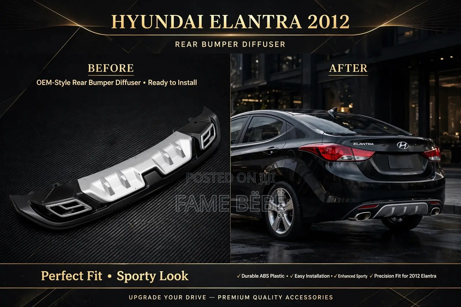 Hyundai Elantra 2012 Diffuser