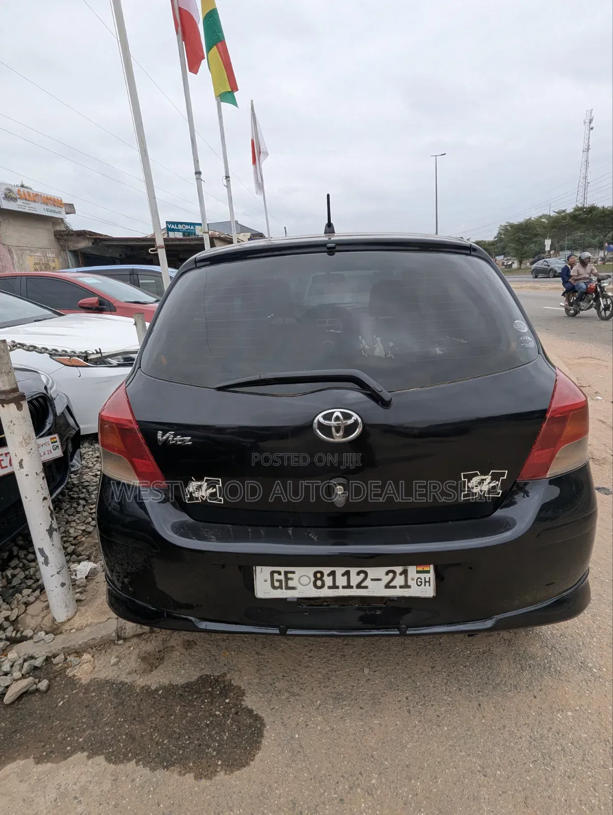 Toyota Vitz 1.0 FWD 5dr 2008 Black