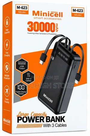 Minicell M-623 30,000mAh Power Bank
