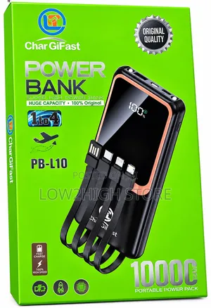 Char Gifast PB-L10 10,000mAh Power Bank