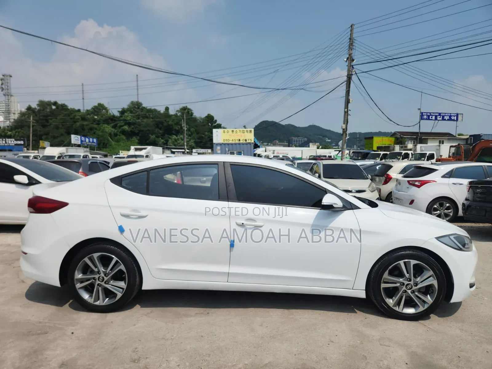 Hyundai Avante 2018 White