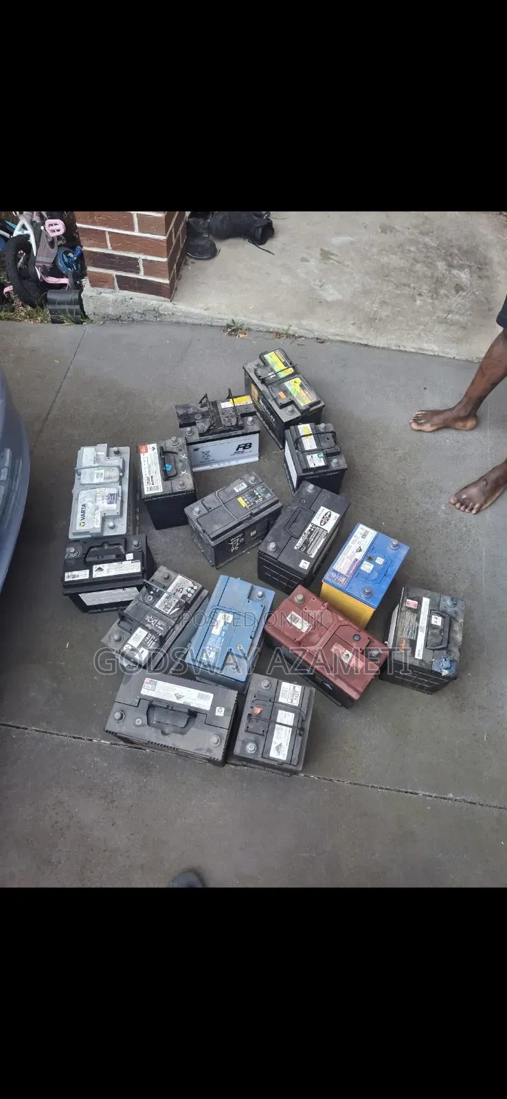 17 Plate Car Battery From Australia