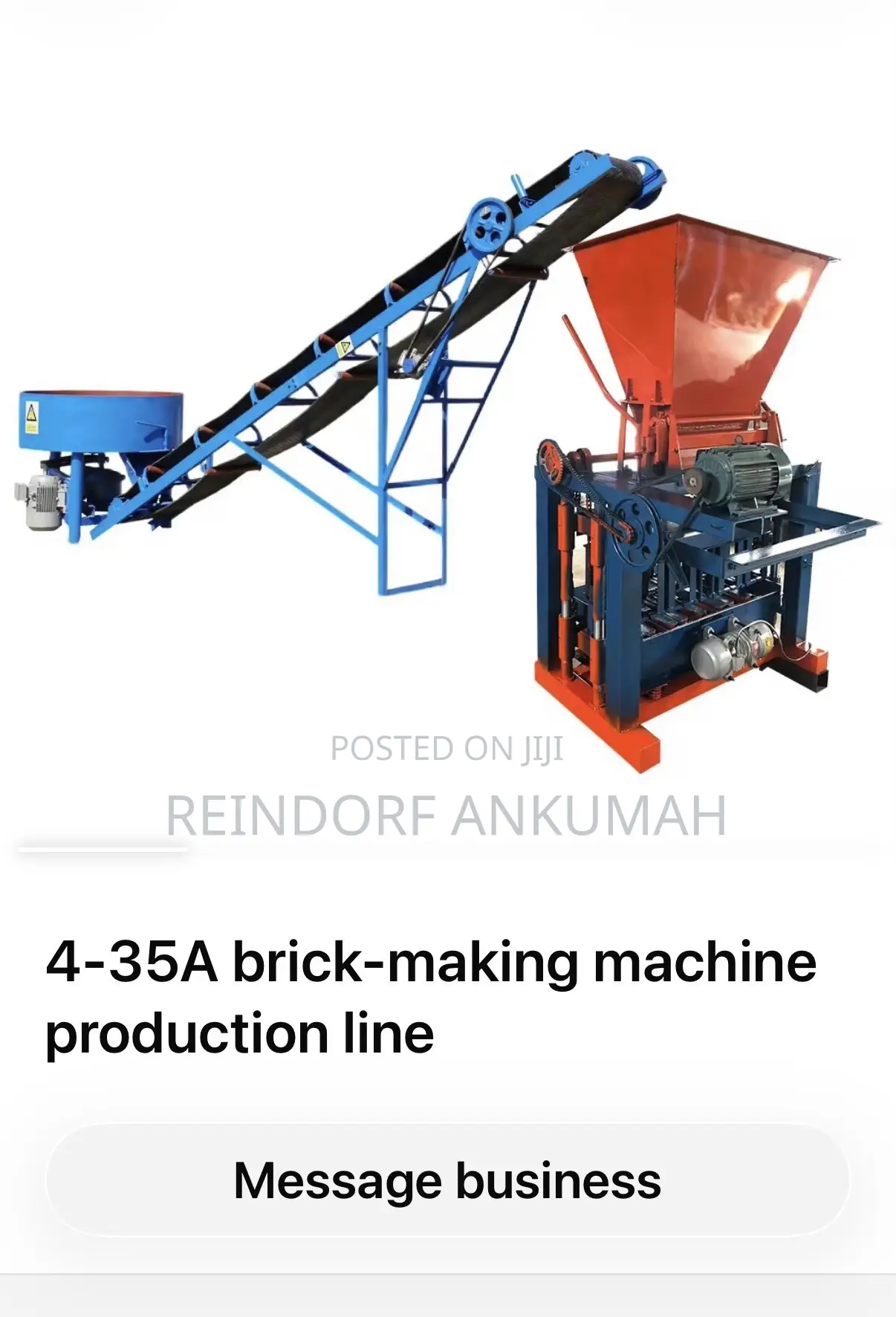 Automatic Block Making Machine