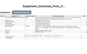 Automatic Block Making Machine