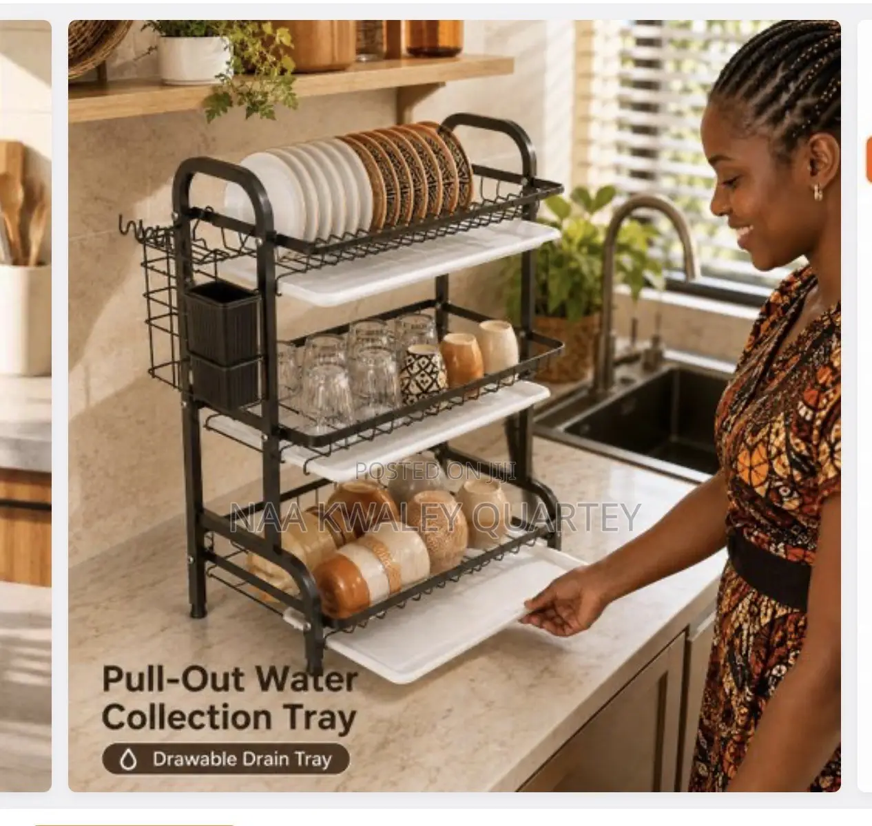3 Tiers Dish Drainer or Rack