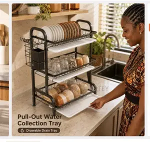 3 Tiers Dish Drainer or Rack