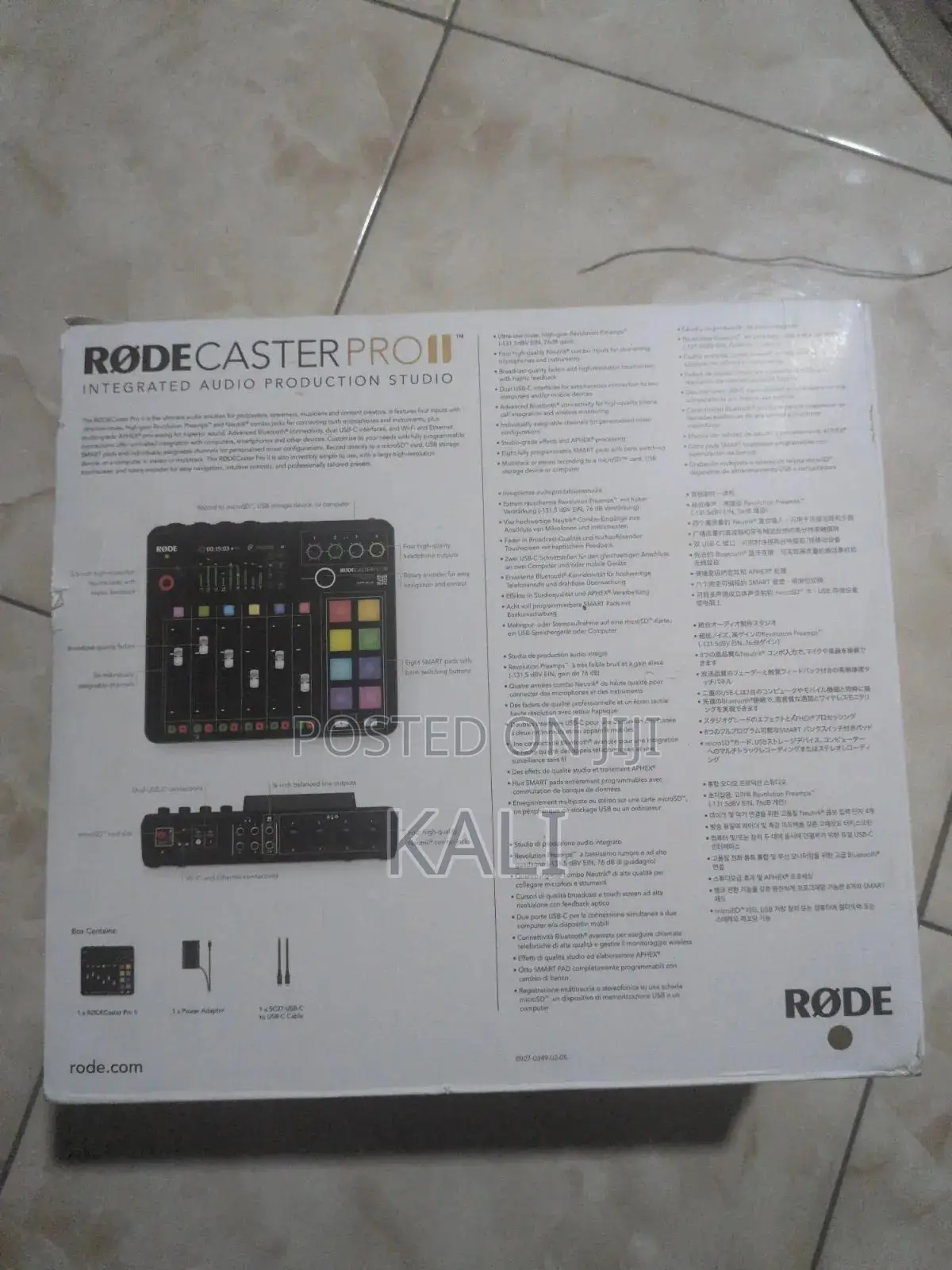 Rode Caster Pro II + HollyLand Max 2