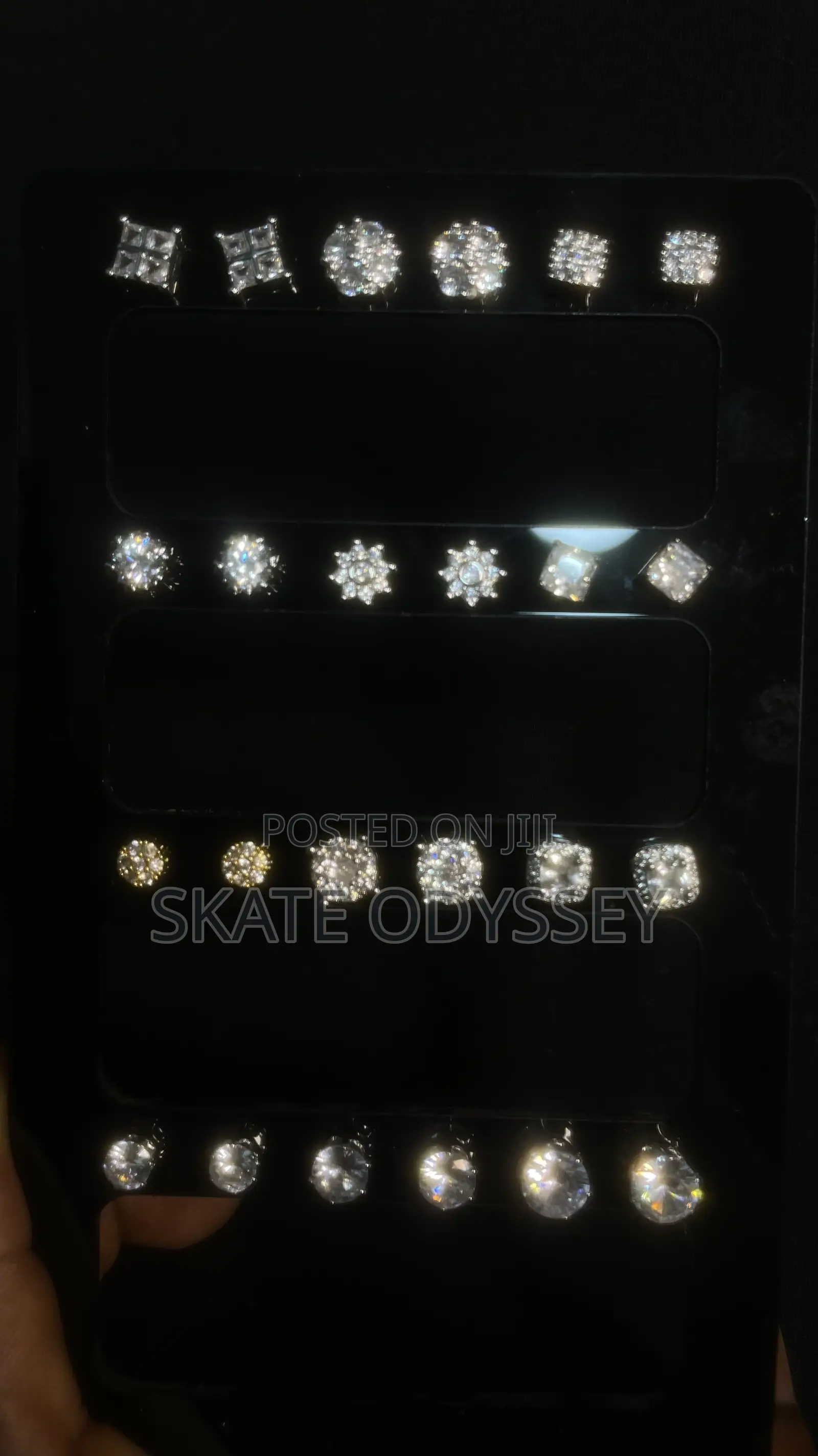 Ice Earrings Both Men and Women