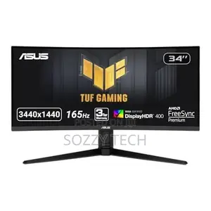 ASUS Tuf Gaming Vg34wqml5a 34inch 250hz Uwqhd Va Curved Gaming Monitor