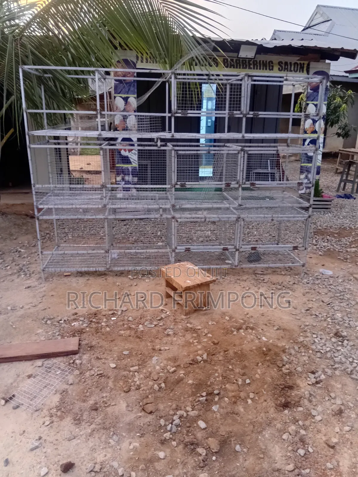 12 Rooms Galvanised Cage