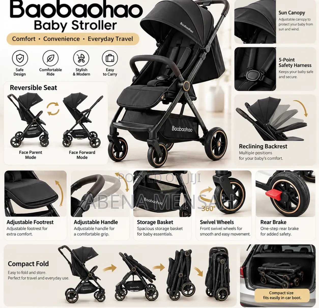 Baobaohao Stroller