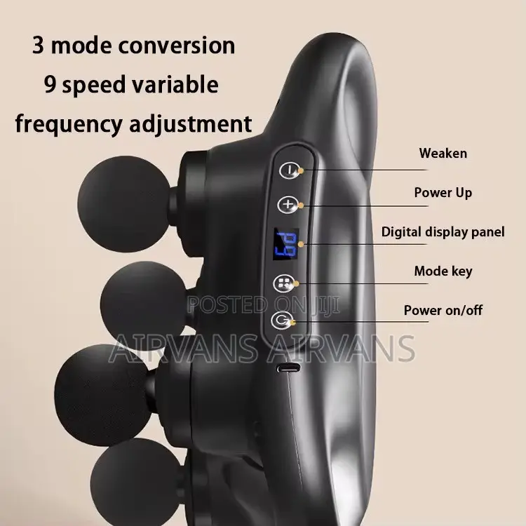 Four Head Massage Gun
