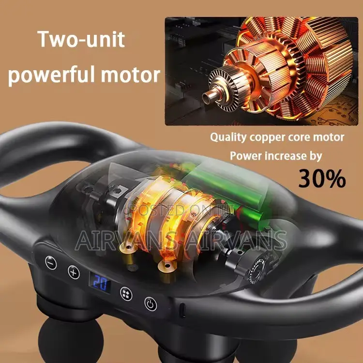 Four Head Massage Gun