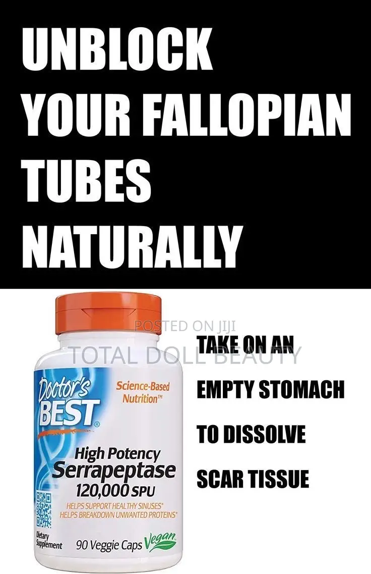 Doctors Best High Potency Serrapeptase Capsules