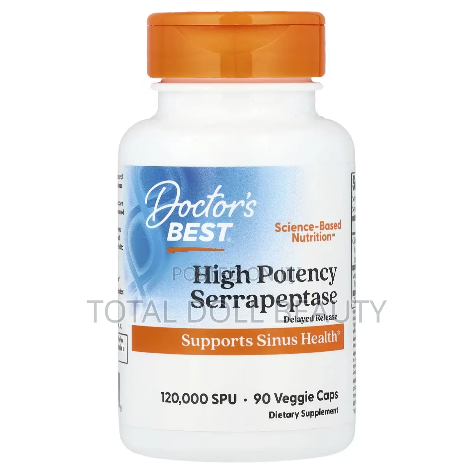 Doctors Best High Potency Serrapeptase Capsules