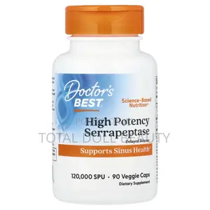 Doctors Best High Potency Serrapeptase Capsules