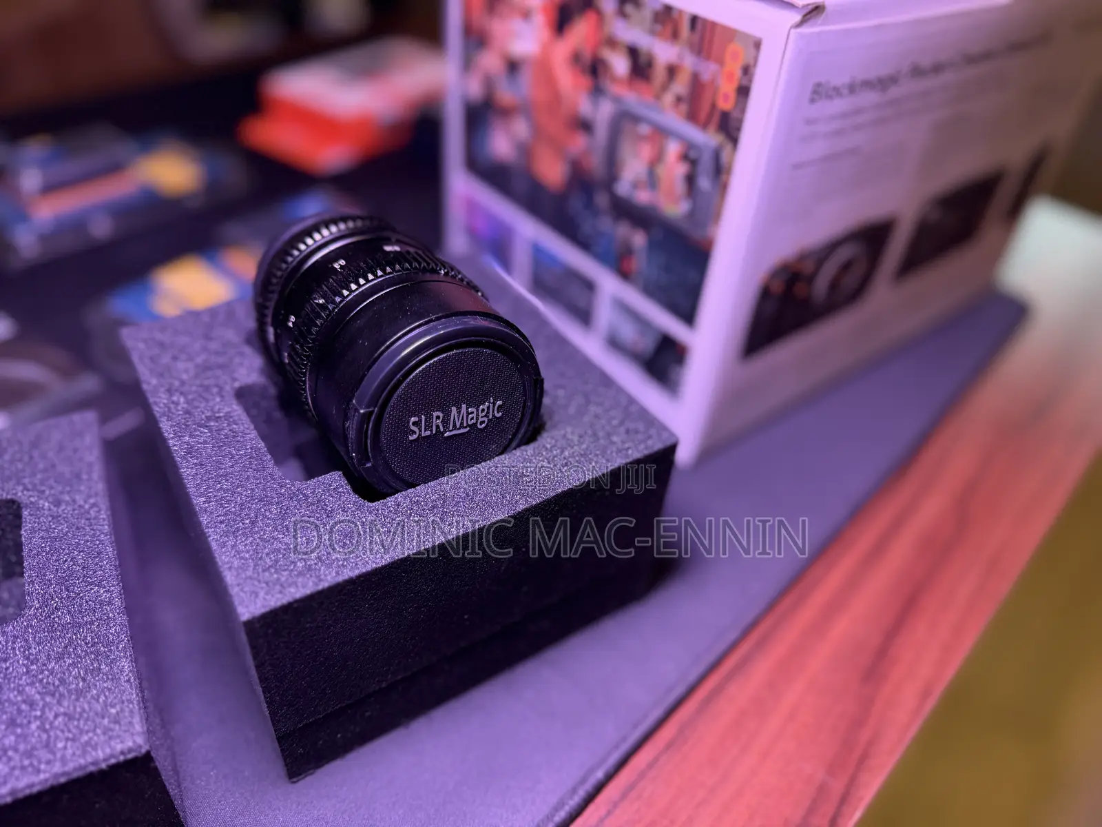 Black Magic Pocket Cinema 4K+25mm SLR Cinema Lens+ Pro Media Kit