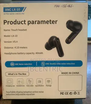Digital Display Touch Headset