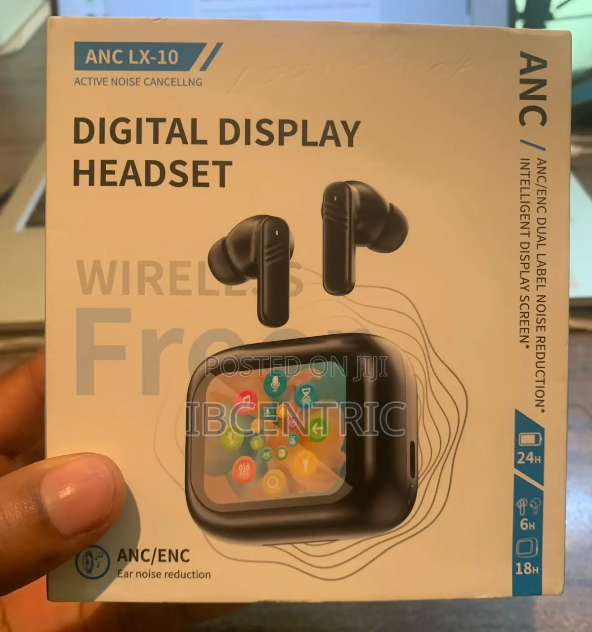 Digital Display Touch Headset