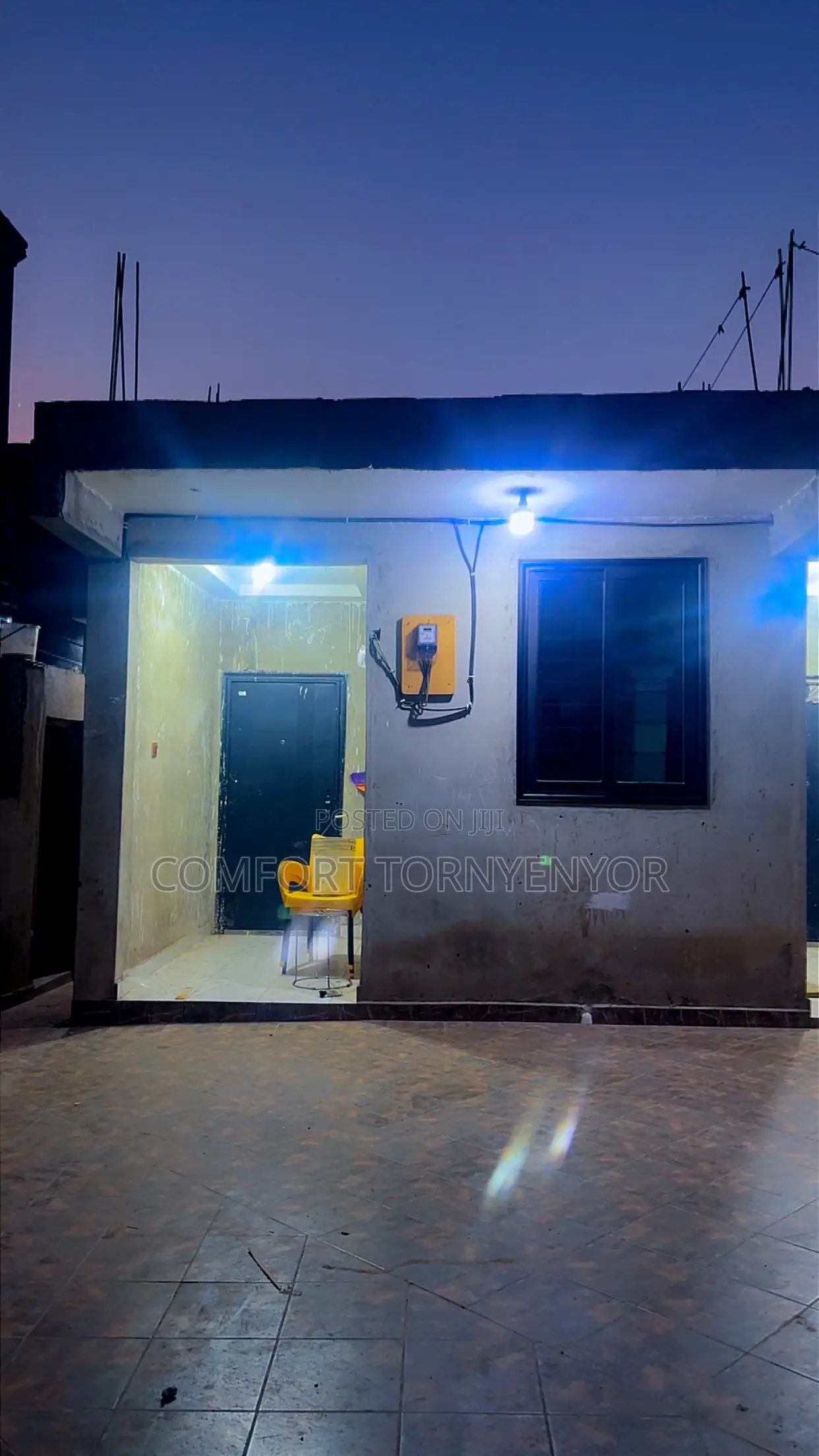 Furnished 1bdrm Apartment in Nurse Quaters, Awutu Senya East Municipal