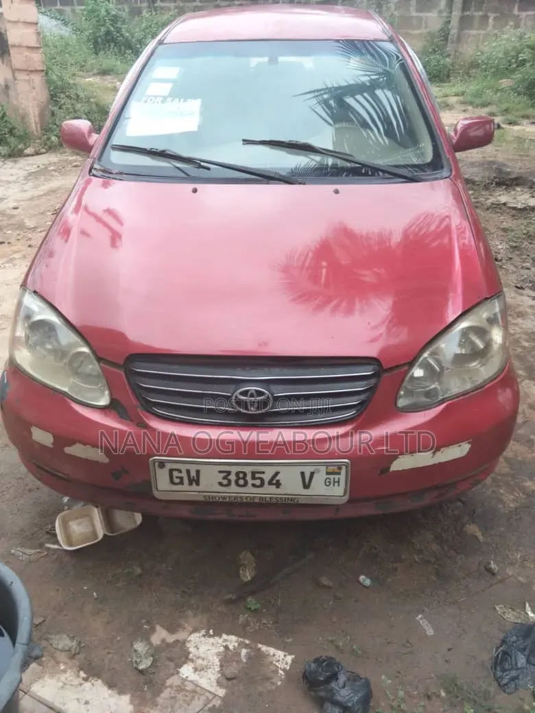 Toyota Corolla 180i GSX Automatic 2007 Red