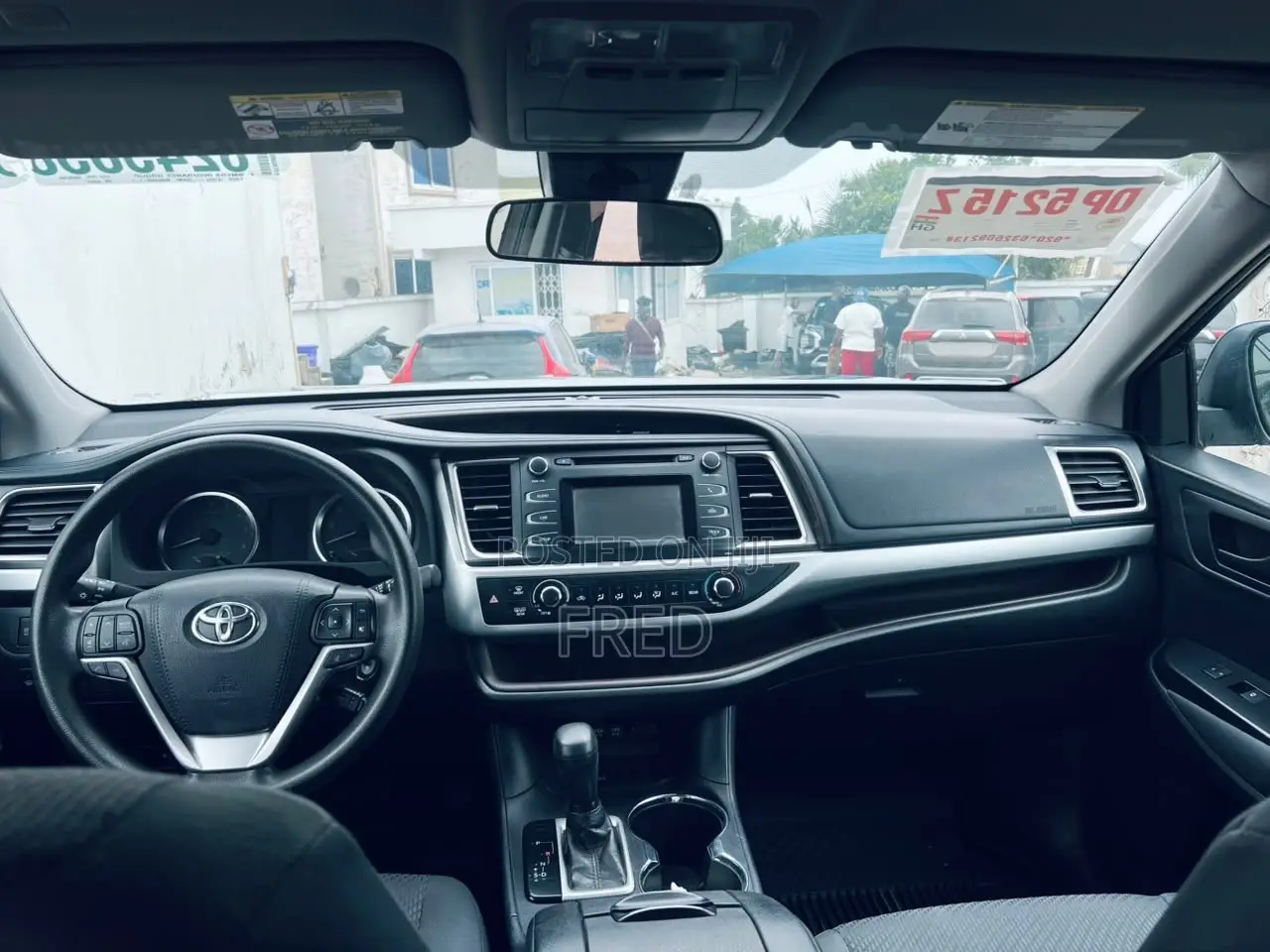 Toyota Highlander LE 2019 Black