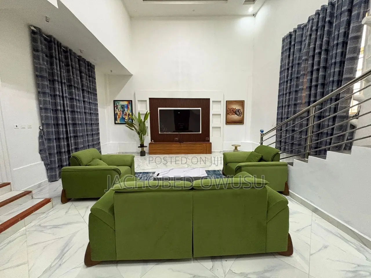 Furnished 6bdrm Mansion in Atwima Nwabiagya for sale