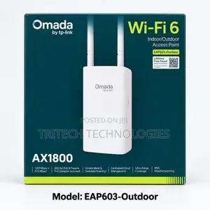 OMADA EAP603-Outdoor AX1800 Indoor/Outdoor Wi-Fi 6 Access Point