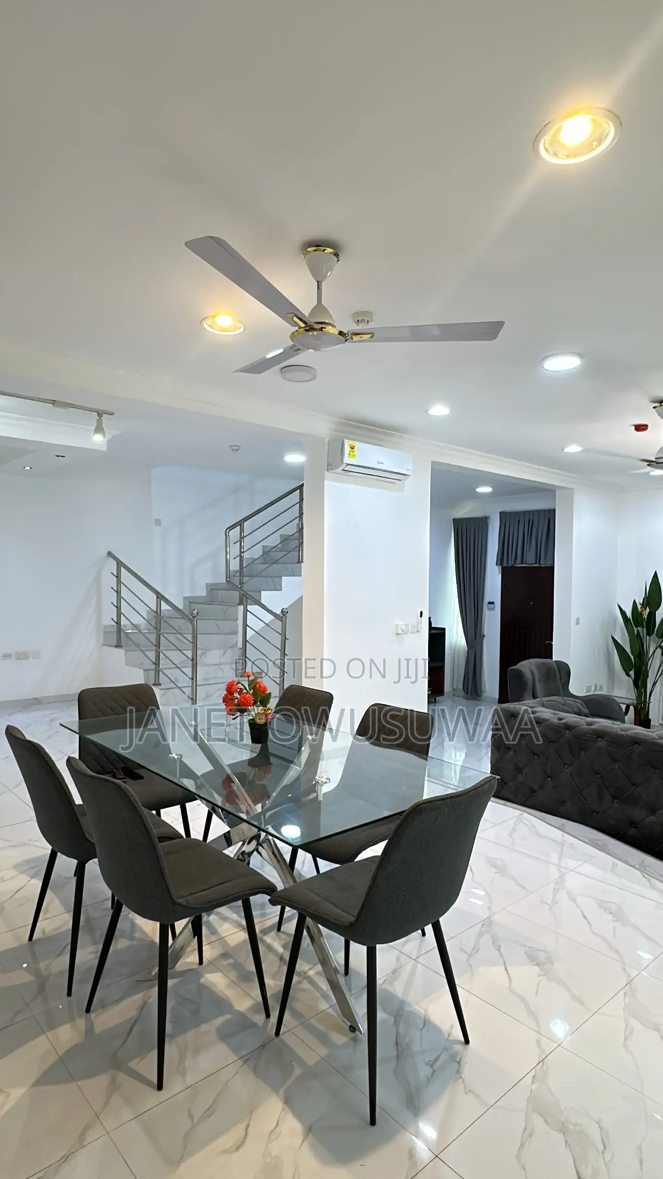Furnished 4bdrm House in North Legon for rent