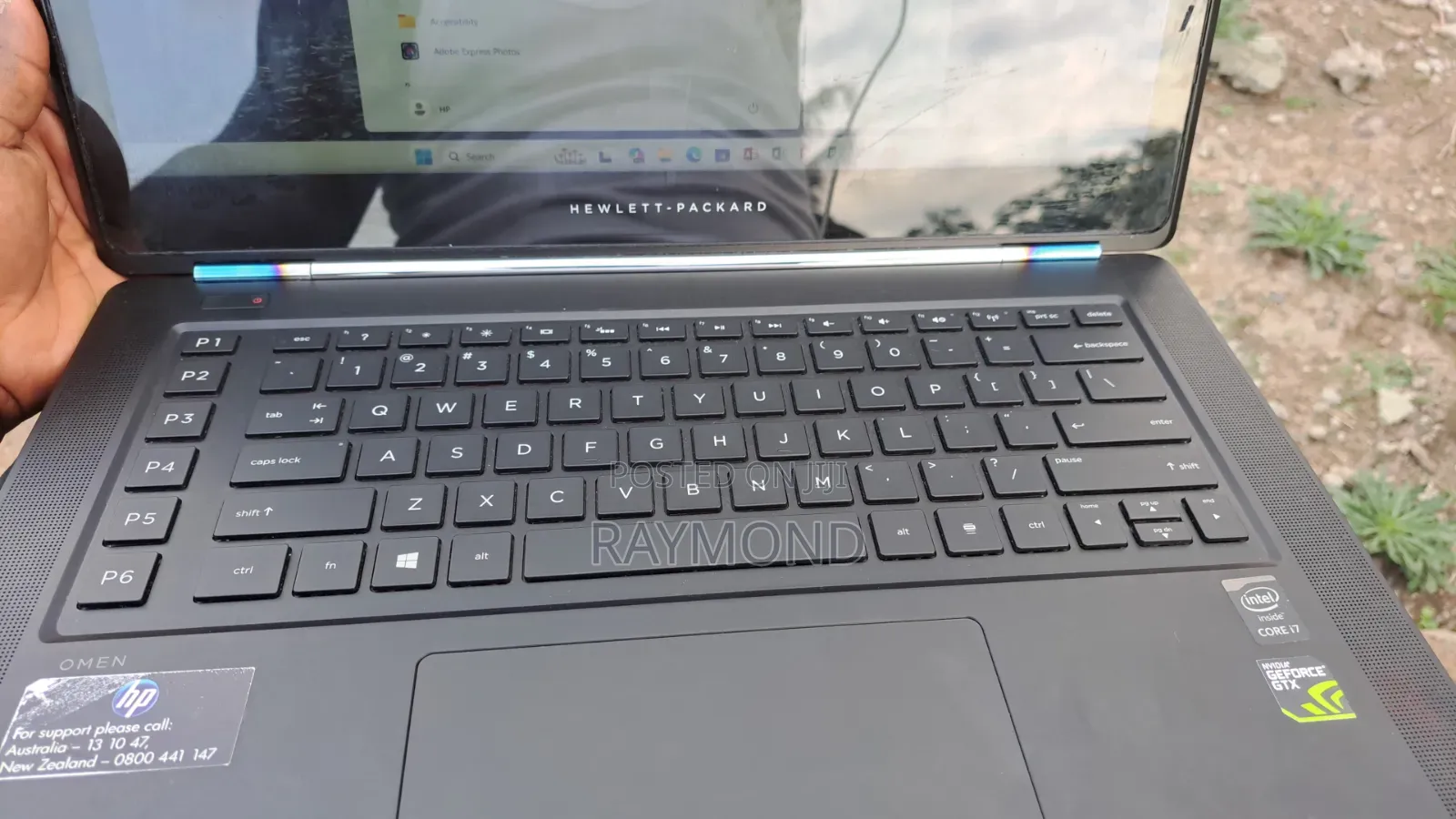 Laptop HP Omen 15 8GB Intel Core i7 SSD 256GB