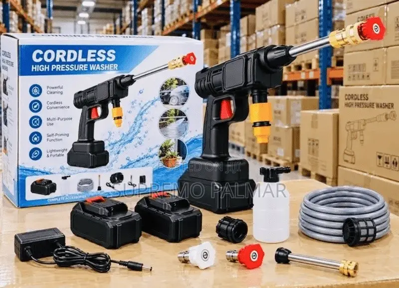 Rechargeable 48V Pressure Washer – Handheld Car Cleaning Tool