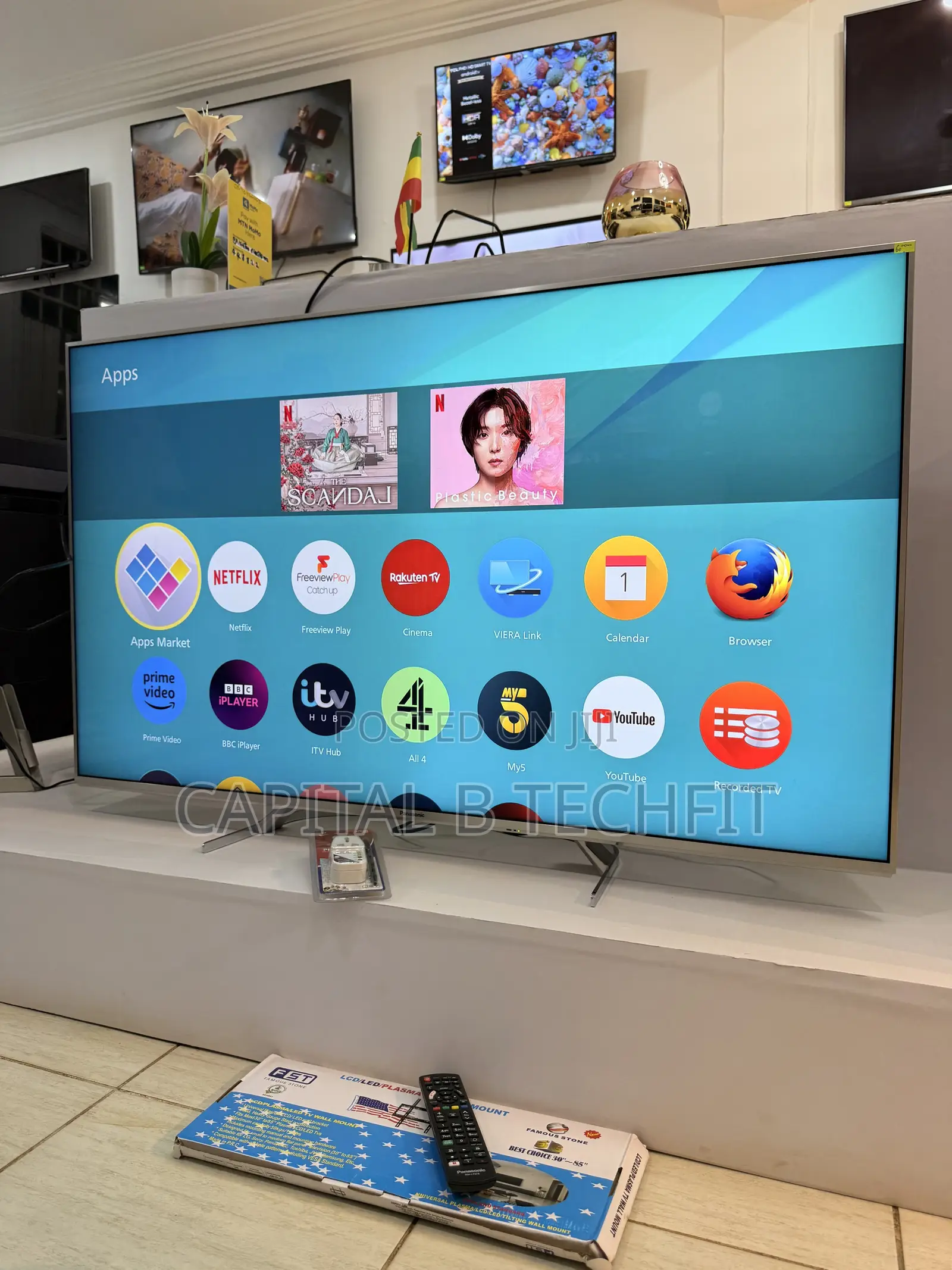 60inches Full Digital Satellite 4k UHD HDR SMART Panasonic TV