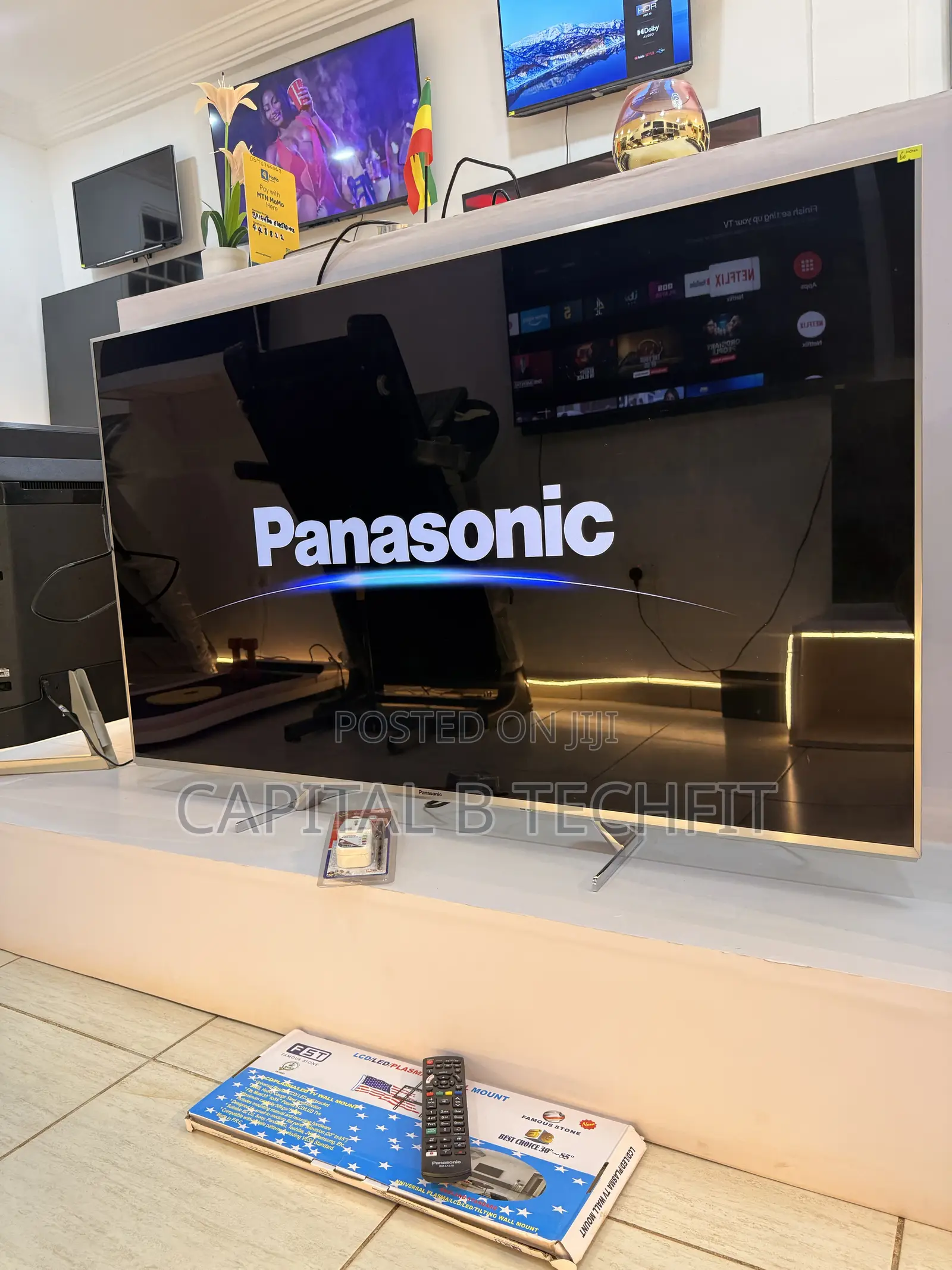 60inches Full Digital Satellite 4k UHD HDR SMART Panasonic TV