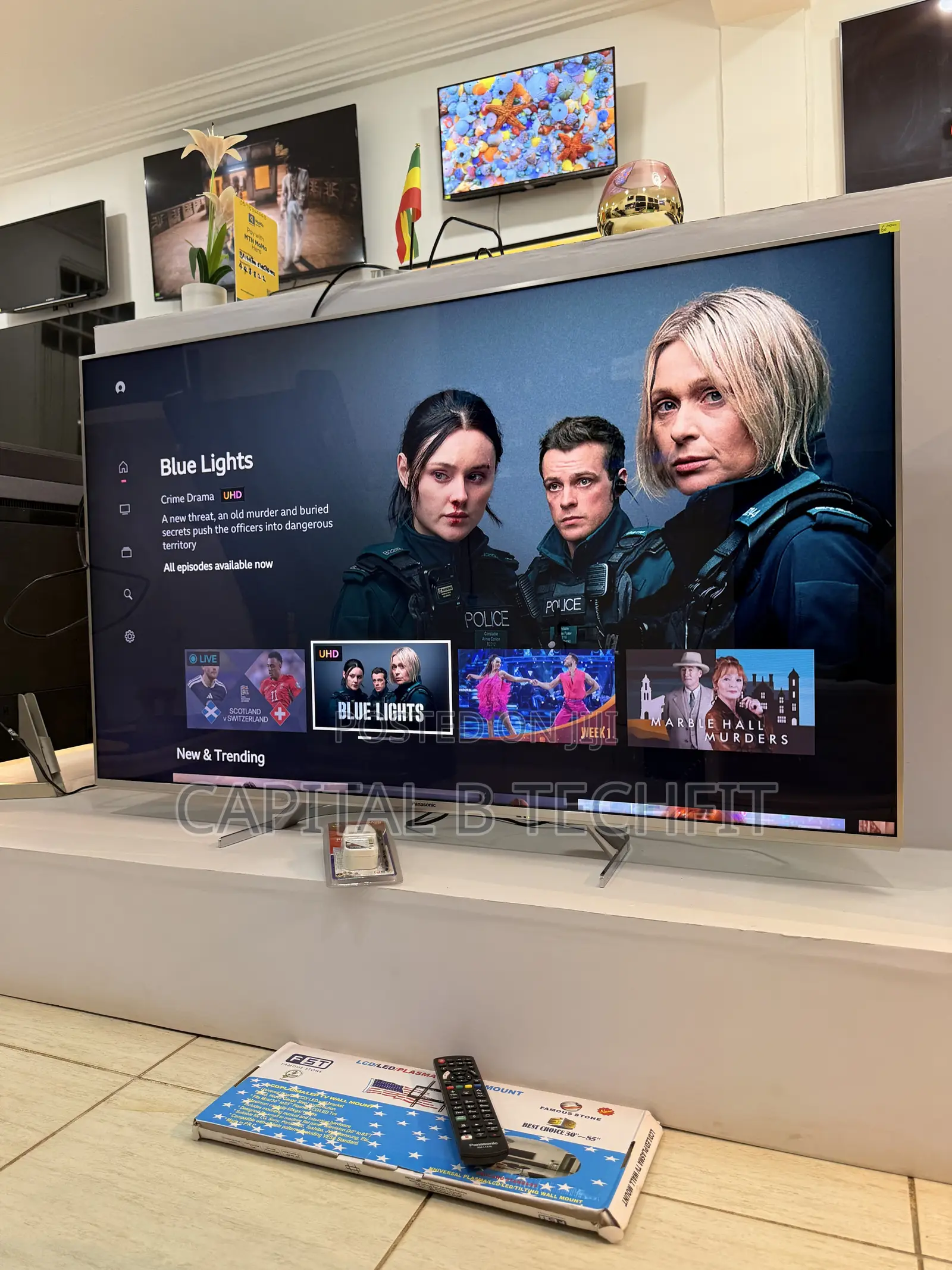 60inches Full Digital Satellite 4k UHD HDR SMART Panasonic TV