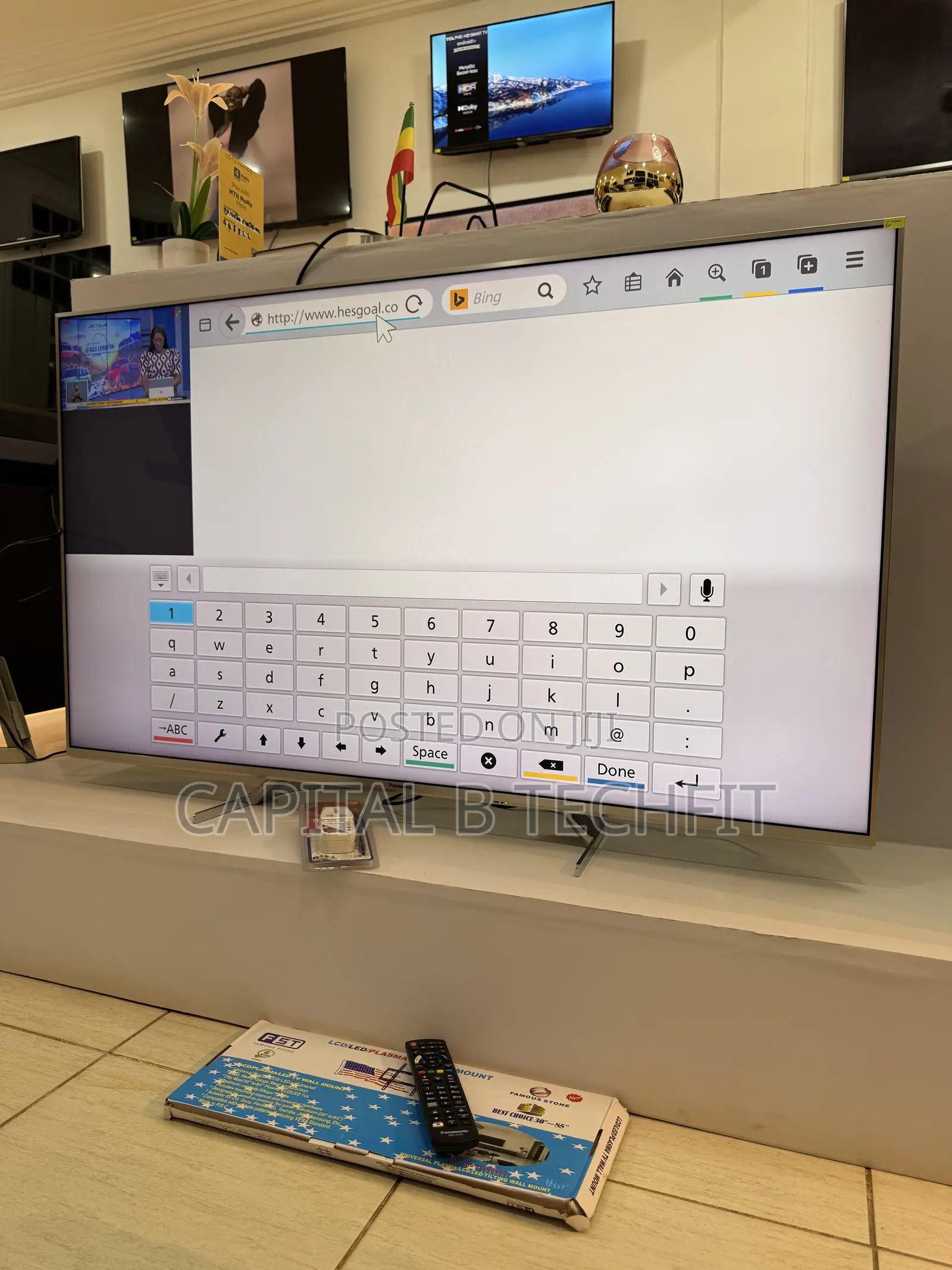 60inches Full Digital Satellite 4k UHD HDR SMART Panasonic TV