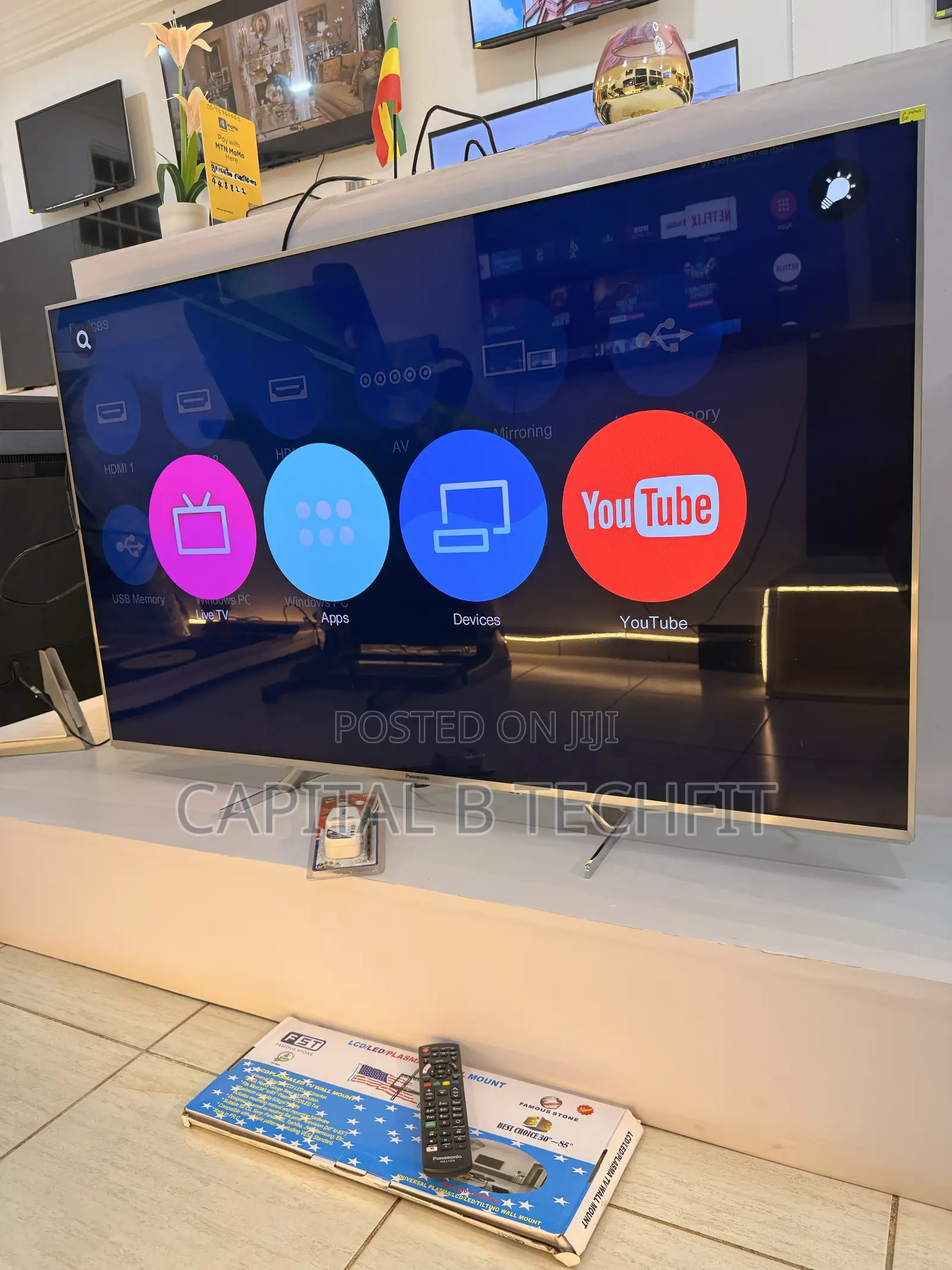 60inches Full Digital Satellite 4k UHD HDR SMART Panasonic TV