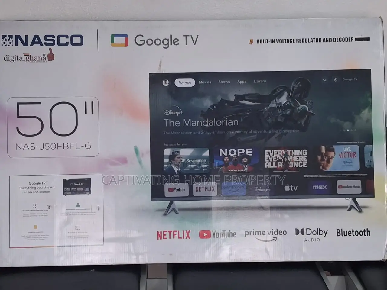 Nasco Smart TV 50INCH