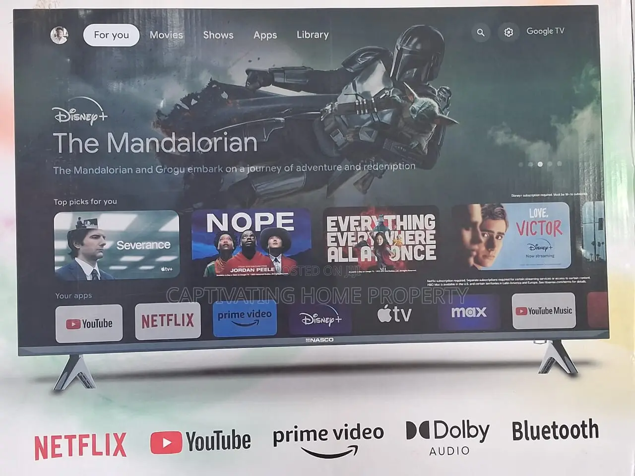 Nasco Smart TV 50INCH