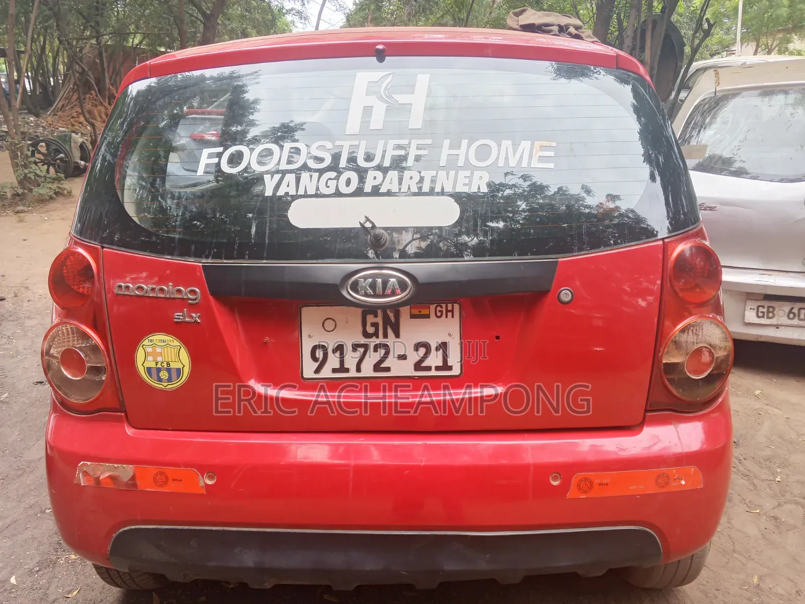 Kia Morning 2010 Red