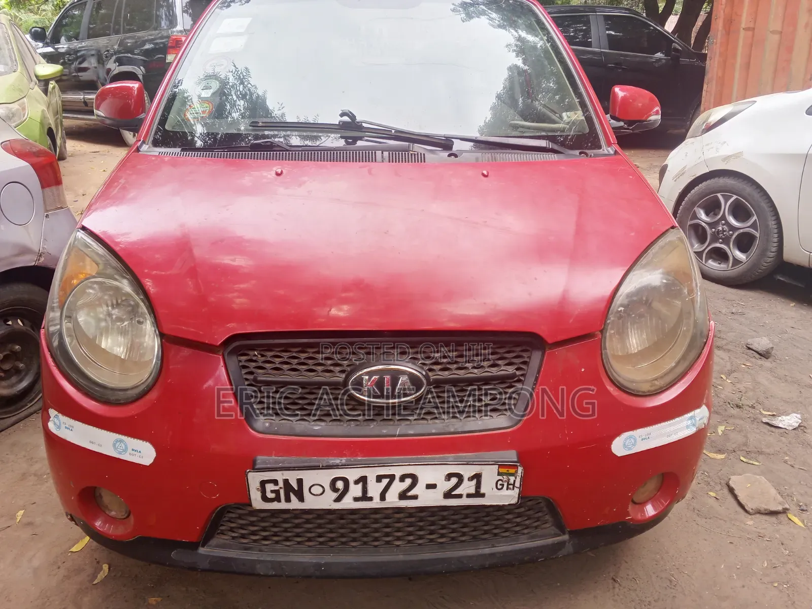 Kia Morning 2010 Red