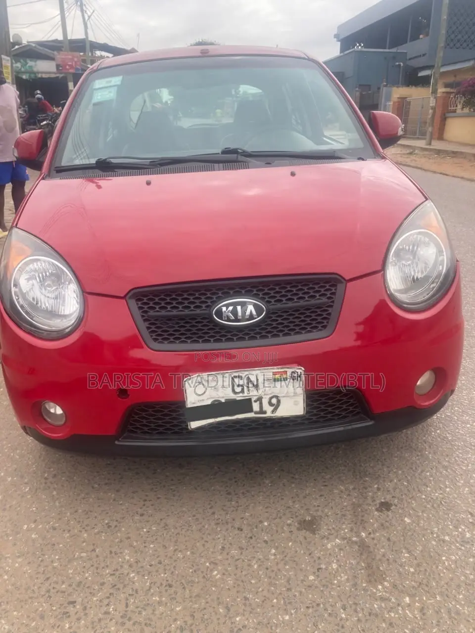 Kia Morning 2010 Red