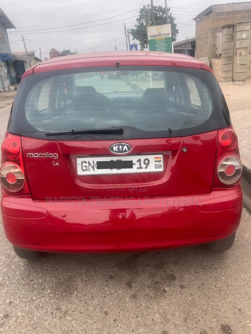 Kia Morning 2010 Red