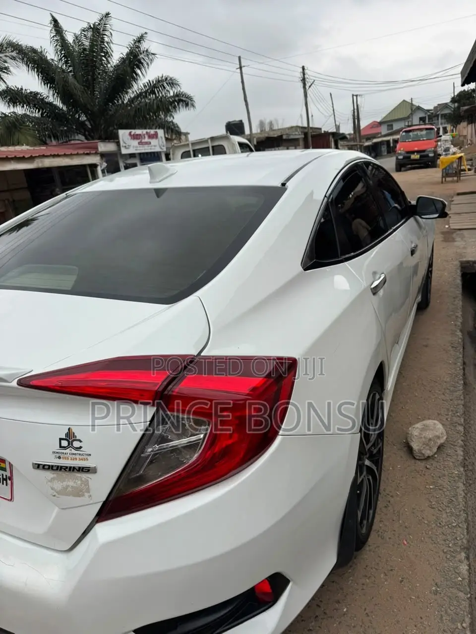 Honda Civic Touring Sedan 2019 White