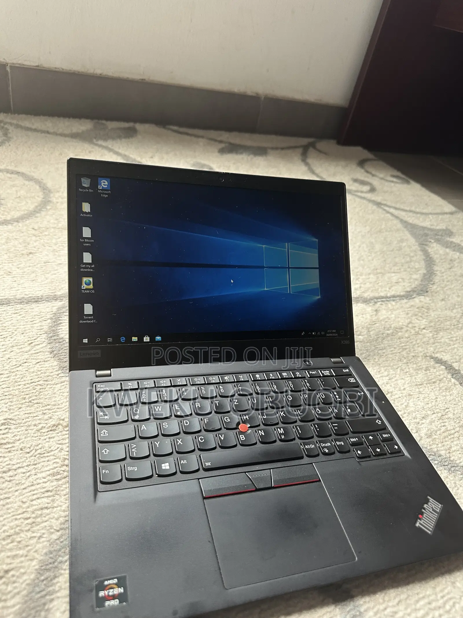 Laptop Lenovo ThinkPad X395 8GB Intel Core i5 SSD 512GB