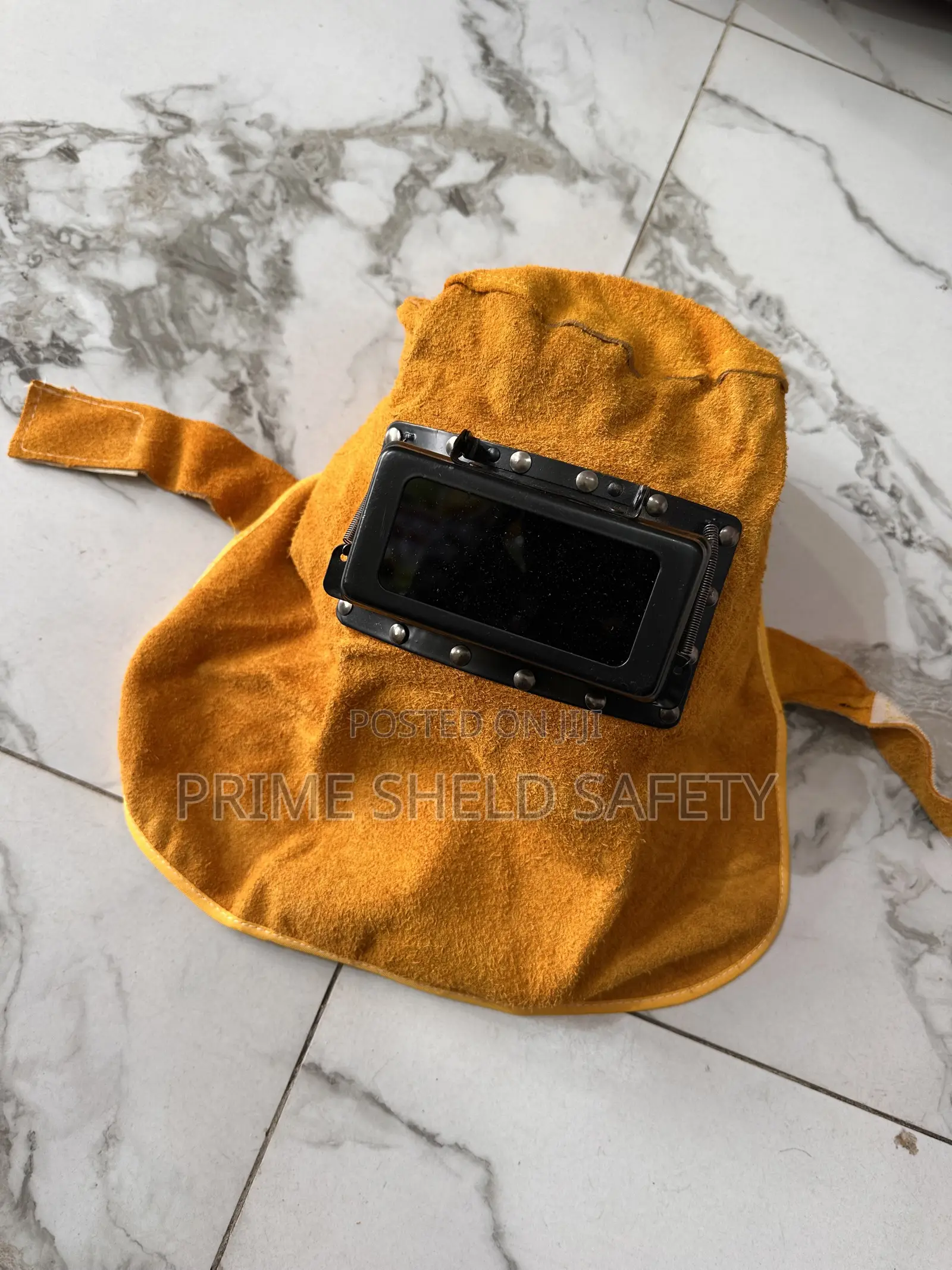 Leather Welding Hood or Welding Face & Eye Protection